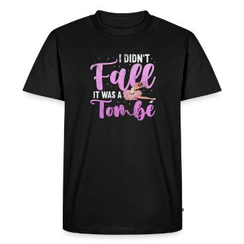 Ballet - Men's Premium Organic T-Shirt - black - Front - Nico (187cm)
