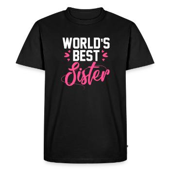 Soeur - T-shirt Premium bio Homme - noir - Devant - Nico (187cm)
