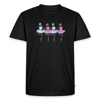 Ballet - Men's Premium Organic T-Shirt - black - Front - Nico (187cm)