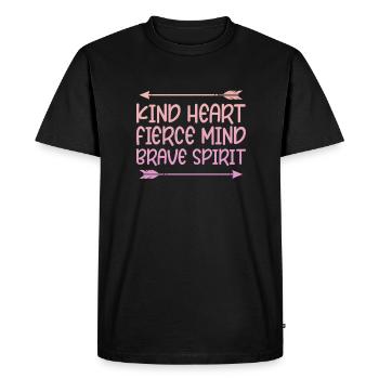 Archerie - T-shirt Premium bio Homme - noir - Devant - Nico (187cm)