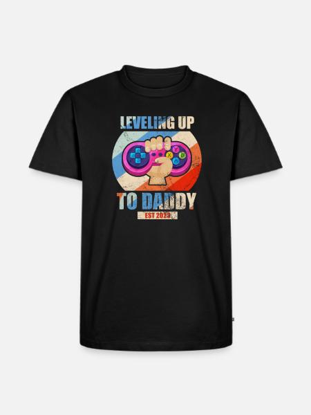 Pregnancy - Men's Premium Organic T-Shirt - black