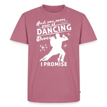 Tanzen Spruch Ballsaal Paartanz Tanz Tanzfläche - Männer Premium Bio T-Shirt - Mauve - Vorne - Nico (187cm)