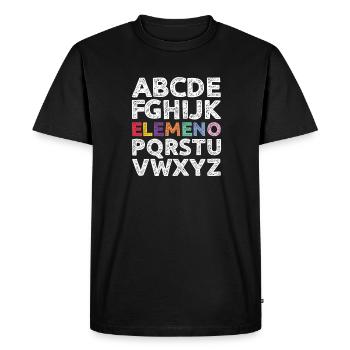 Kindergarten Child School Enrollment School Gift - Men's Premium Organic T-Shirt - black - Front - Nico (187cm)