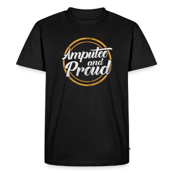 Amputation - T-shirt Premium bio Homme - noir - Devant - Nico (187cm)