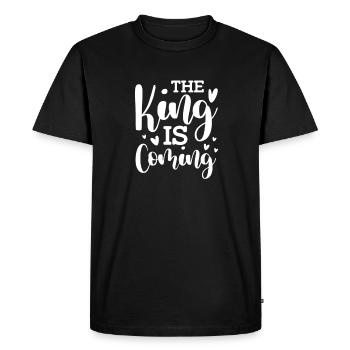 Bible Bible Verse Christian Proverbs Jesus Gift - Men's Premium Organic T-Shirt - black - Front - Nico (187cm)