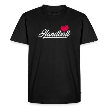Handball Handball Joueur Handball Joueur Sport Cadeau - T-shirt Premium bio Homme - noir - Devant - Nico (187cm)