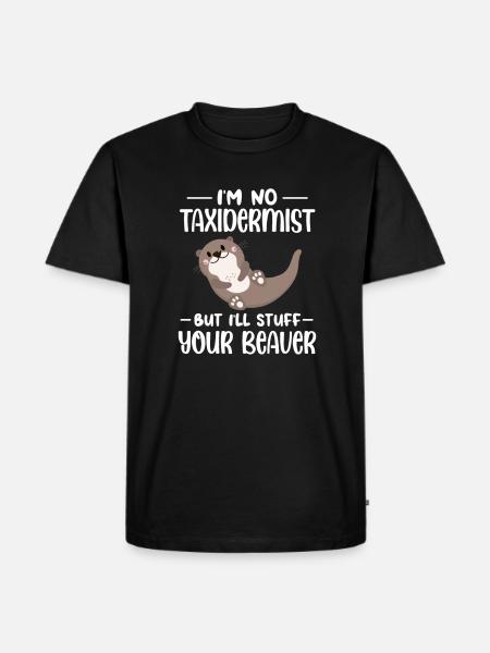 Otter Sea Otter Otter Gift - Men's Premium Organic T-Shirt - black