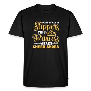 Cheerleader - Men's Premium Organic T-Shirt - black - Front - Nico (187cm)