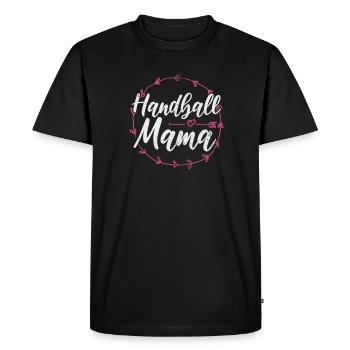 Handball Handball Joueur Handball Joueur de handball Cadeau sportif - T-shirt Premium bio Homme - noir - Devant - Nico (187cm)