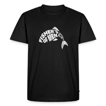 Bible - T-shirt Premium bio Homme - noir - Devant - Nico (187cm)