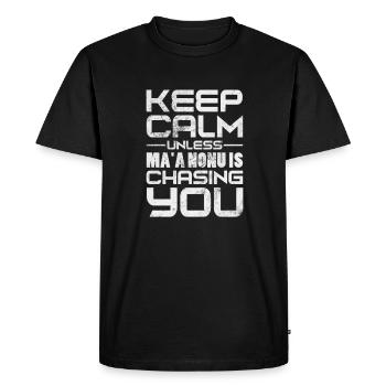 Club de rugby Équipe de rugby Football Sport Cadeau - T-shirt Premium bio Homme - noir - Devant - Nico (187cm)