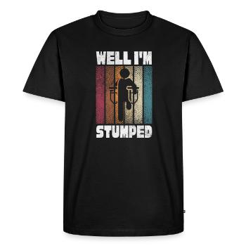 Amputation - T-shirt Premium bio Homme - noir - Devant - Nico (187cm)