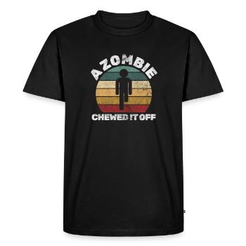 Amputation - T-shirt Premium bio Homme - noir - Devant - Nico (187cm)