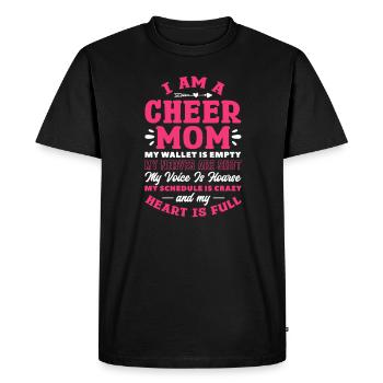 Cheerleader - T-shirt Premium bio Homme - noir - Devant - Nico (187cm)