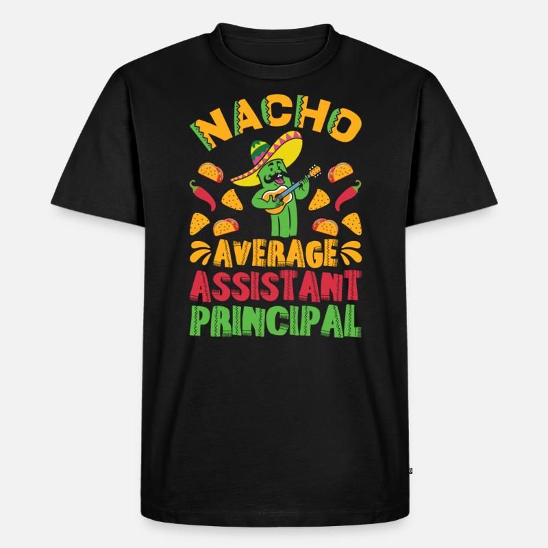 Vizedirektor Stellvertretender Schulleiter Mexiko - Männer Premium Bio T-Shirt - Schwarz