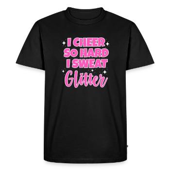 cheerleader - Men's Premium Organic T-Shirt - black - Front - Nico (187cm)