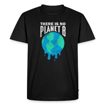 Climate Change Environment Earth Earth Gift - Men's Premium Organic T-Shirt - black - Front - Nico (187cm)