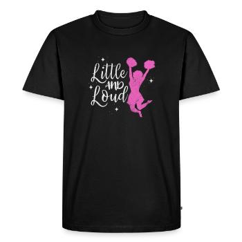Cheerleader Cheerleading Sport Gymnastics Gift - Men's Premium Organic T-Shirt - black - Front - Nico (187cm)