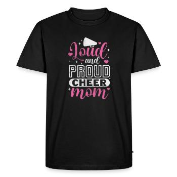 Cheerleader Cheerleading Sport Gymnastics Gift - T-shirt Premium bio Homme - noir - Devant - Nico (187cm)