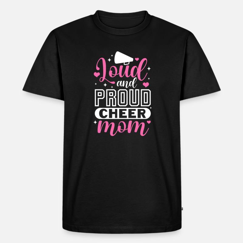 Cheerleader - Männer Premium Bio T-Shirt - Schwarz