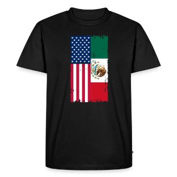 Cadeau de la nation mexicaine mexicaine - T-shirt Premium bio Homme - noir - Devant - Nico (187cm)