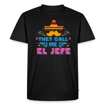 Cadeau de la nation mexicaine mexicaine - T-shirt Premium bio Homme - noir - Devant - Nico (187cm)