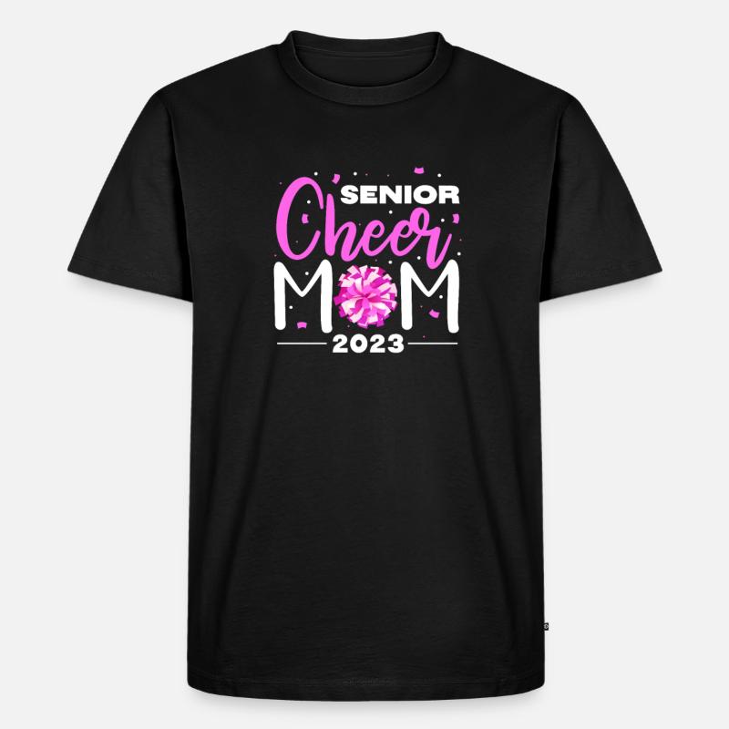 Cheerleader - Männer Premium Bio T-Shirt - Schwarz