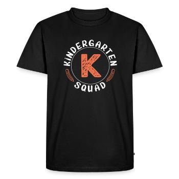 Kindergarten Child School Enrollment School Gift - Men's Premium Organic T-Shirt - black - Front - Nico (187cm)
