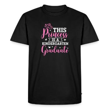 Enfant de maternelle Inscription scolaire Cadeau scolaire - T-shirt Premium bio Homme - noir - Devant - Nico (187cm)