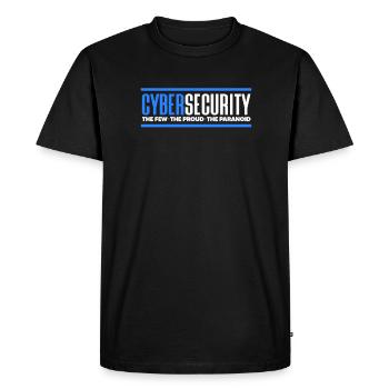 Hacker Coder Computer Hacking Gift - Men's Premium Organic T-Shirt - black - Front - Nico (187cm)