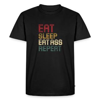 Sadomaso - T-shirt Premium bio Homme - noir - Devant - Nico (187cm)