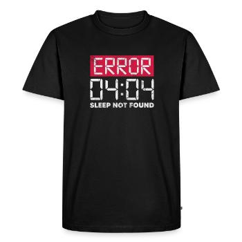 Hacker - T-shirt Premium bio Homme - noir - Devant - Nico (187cm)