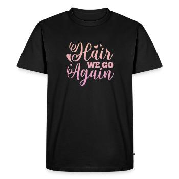 Beautician Cosmetics Makeup Gift - Men's Premium Organic T-Shirt - black - Front - Nico (187cm)