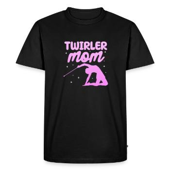 Baton Twirling Gymnastics Gymnastics Gift - Men's Premium Organic T-Shirt - black - Front - Nico (187cm)