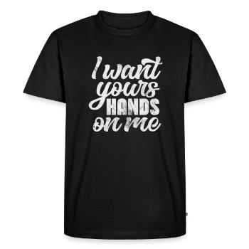 Sadomaso - T-shirt Premium bio Homme - noir - Devant - Nico (187cm)