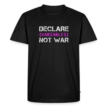 Hacker - T-shirt Premium bio Homme - noir - Devant - Nico (187cm)