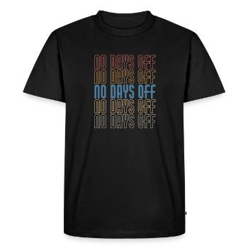 Bodybuilder Body Building Fitness Gym Gift - Men's Premium Organic T-Shirt - black - Front - Nico (187cm)