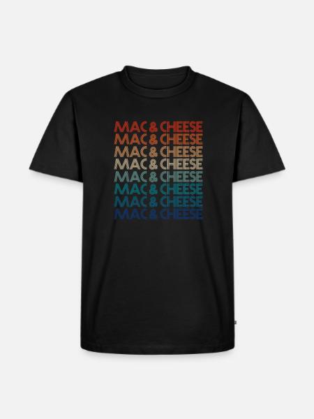 Cheese Cheesecake Food Gift - Men's Premium Organic T-Shirt - black