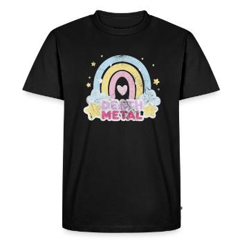 Death metal (death metal) - T-shirt Premium bio Homme - noir - Devant - Nico (187cm)