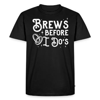 Bachelor Bachelor Party - Men's Premium Organic T-Shirt - black - Front - Nico (187cm)