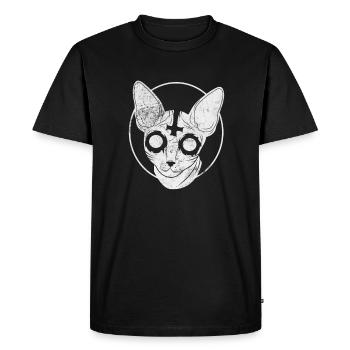 Death metal (death metal) - T-shirt Premium bio Homme - noir - Devant - Nico (187cm)