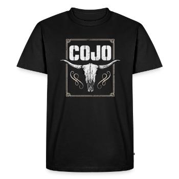 Pays - T-shirt Premium bio Homme - noir - Devant - Nico (187cm)