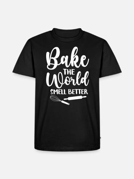 Baker Bakery Bakery Baking Gift - Men's Premium Organic T-Shirt - black