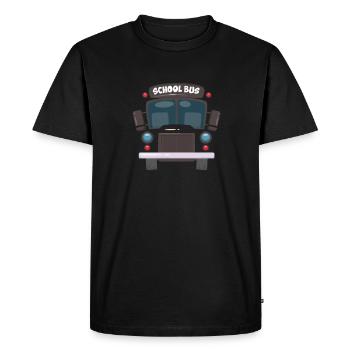 Chauffeur de bus Chauffeur de bus Bus Schuhlbus cadeau - T-shirt Premium bio Homme - noir - Devant - Nico (187cm)
