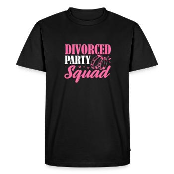Divorce Separation End Relationship Gift - Men's Premium Organic T-Shirt - black - Front - Nico (187cm)