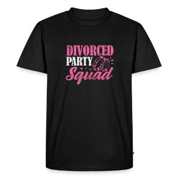Divorce - Men's Premium Organic T-Shirt - black - Front - Nico (187cm)