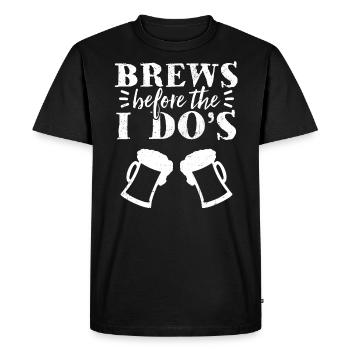 Bachelor Bachelor Party - Men's Premium Organic T-Shirt - black - Front - Nico (187cm)