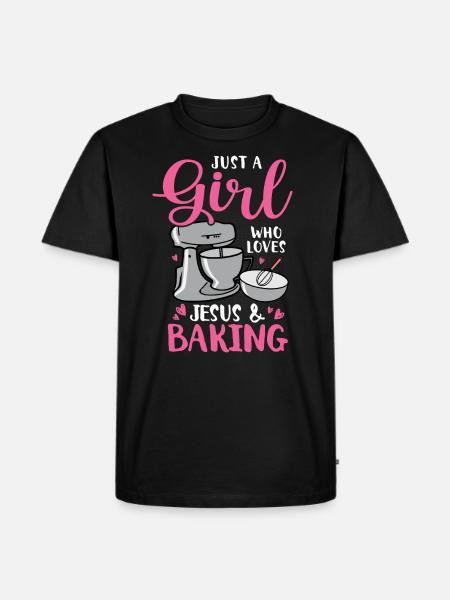 Baker Bakery Bakery Baking Gift - Men's Premium Organic T-Shirt - black
