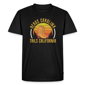 Cadeau de musique country country music - T-shirt Premium bio Homme - noir - Devant - Nico (187cm)