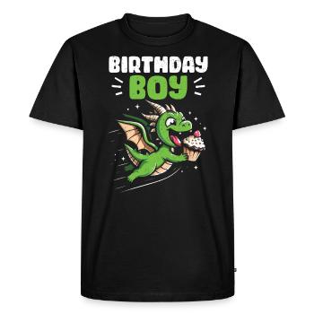 Cupcake - T-shirt Premium bio Homme - noir - Devant - Nico (187cm)